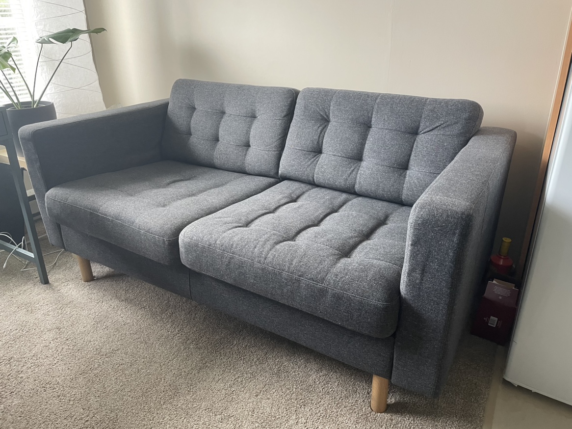 Grey Morabo Two-Seater Sofa