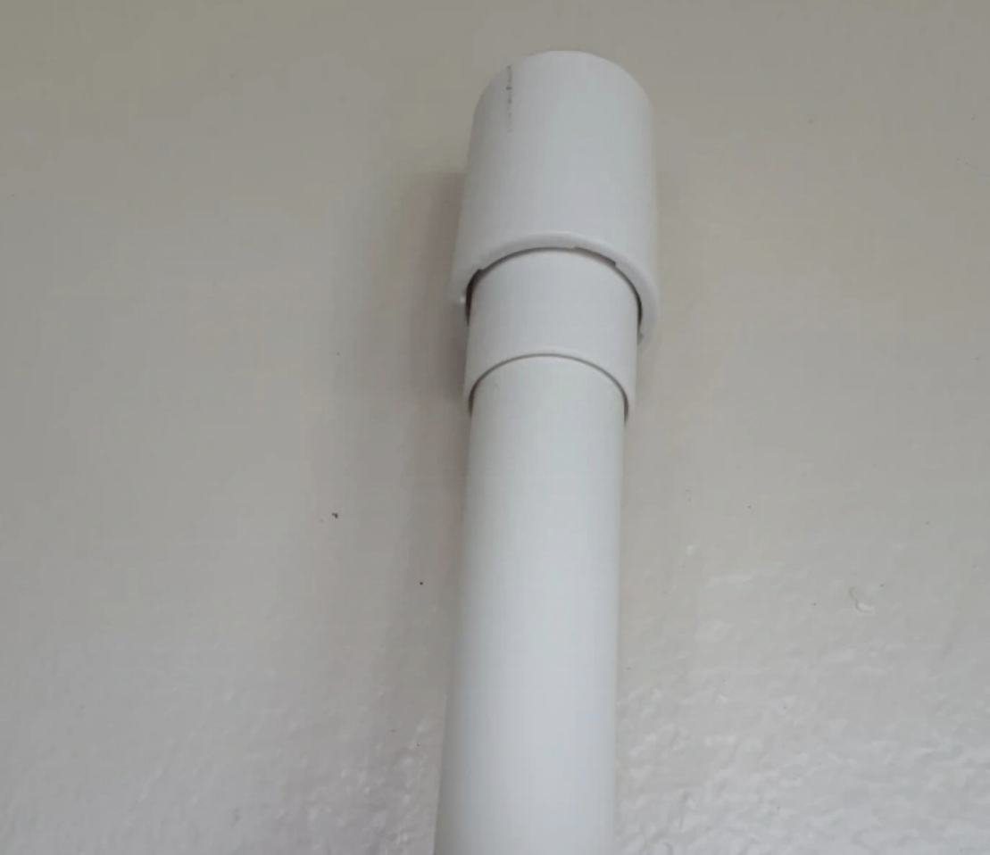 1 X White Curtain Tension Rod/Room Divider image indicator(3)