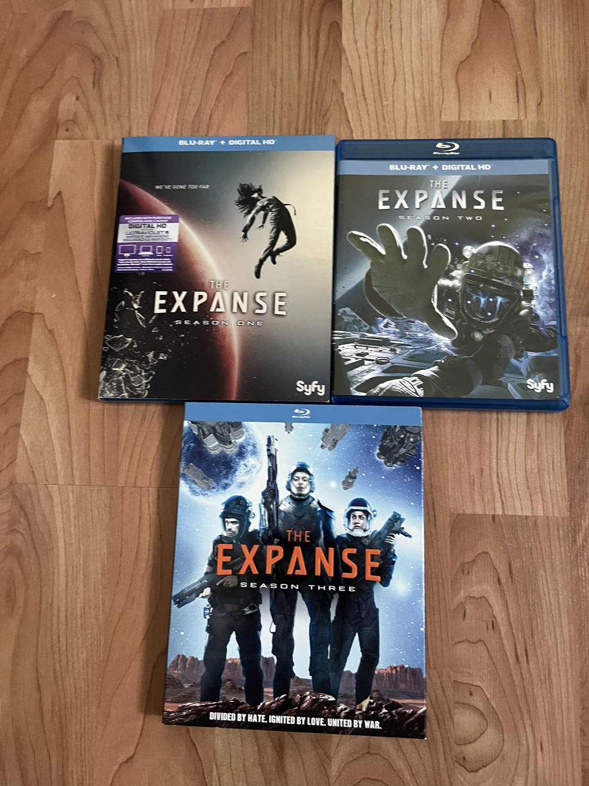 The Expanse Season 1-3 Blu Ray thumbnail