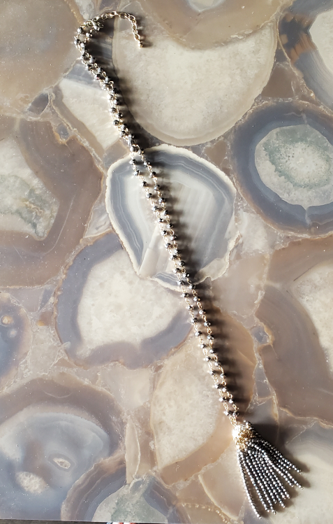 Long Tassel Necklace image indicator(2)