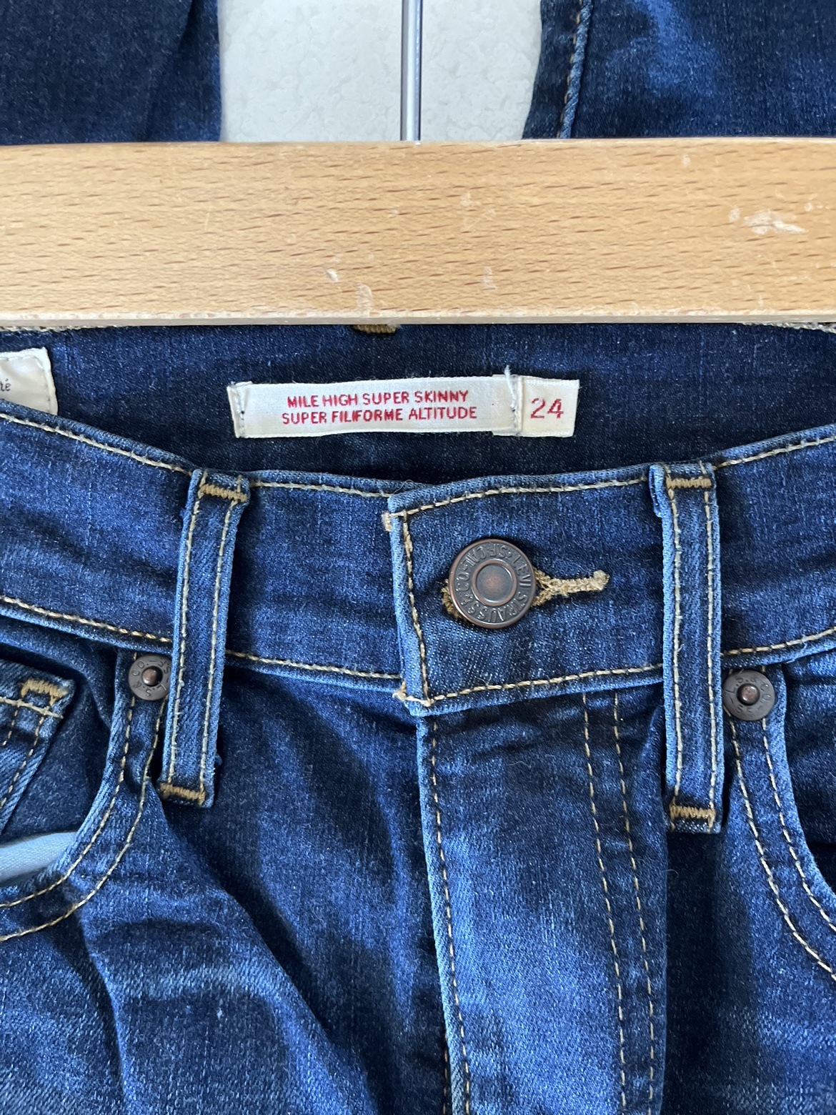 Levi's Mile High Super Skinny Jeans - photo 2