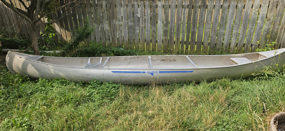 grumman aluminum canoe