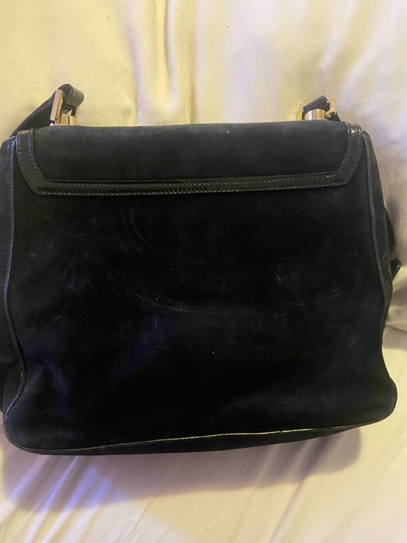 Salvatore Ferragamo  suede authentic bag image indicator(2)