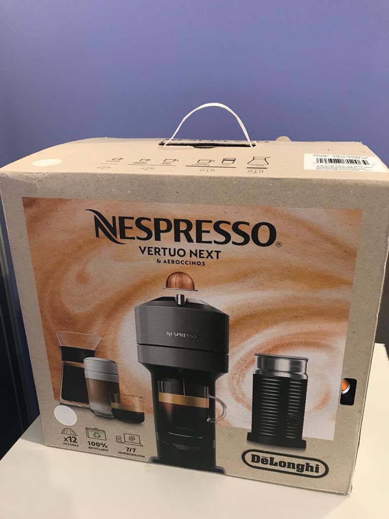 Nespresso Vertuo Next & Aeroccino 3 Coffee Machine thumbnail