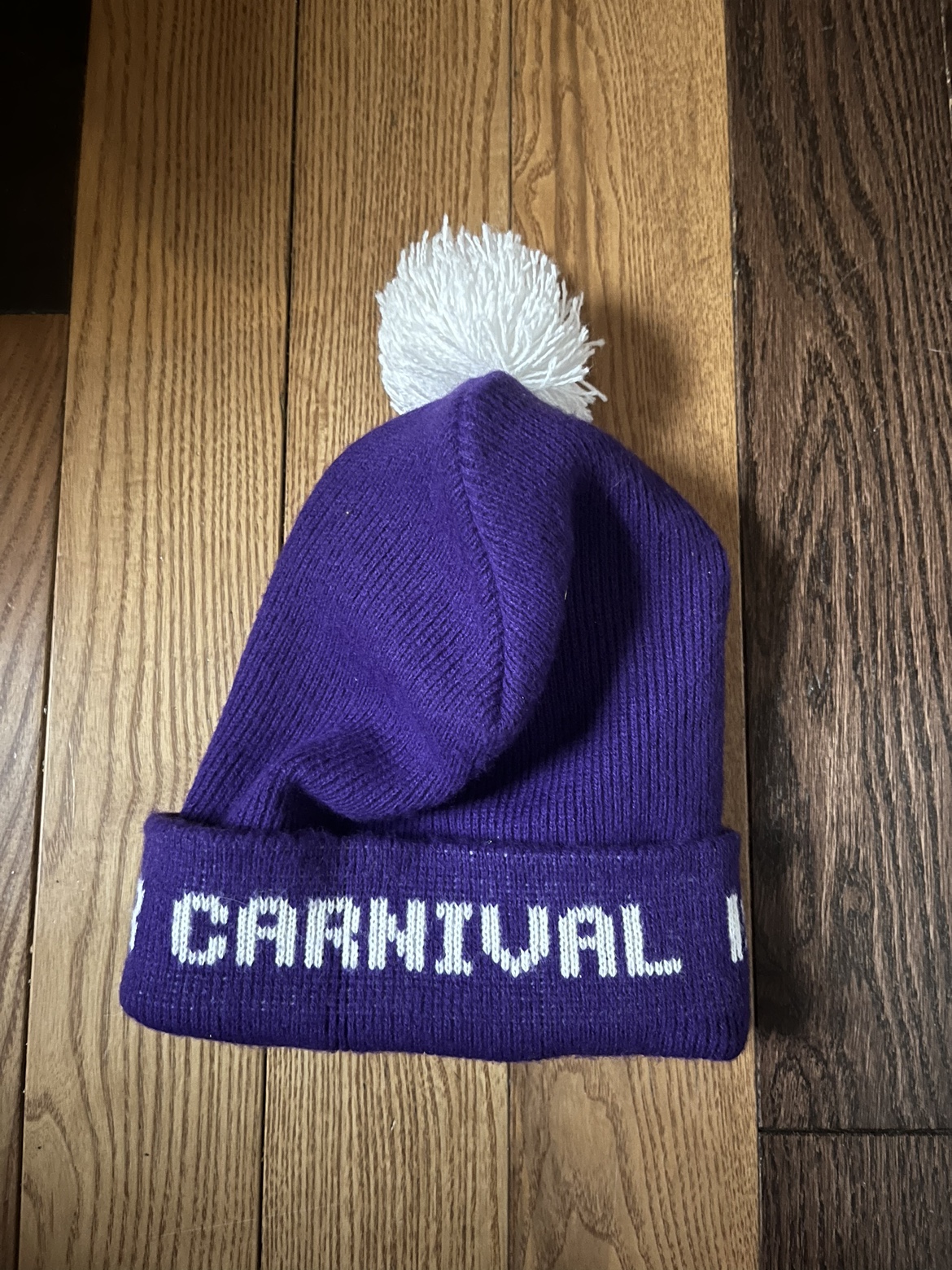 Vintage 1988 Winter Carnival toque 80s 90s Nike adidas image indicator(2)