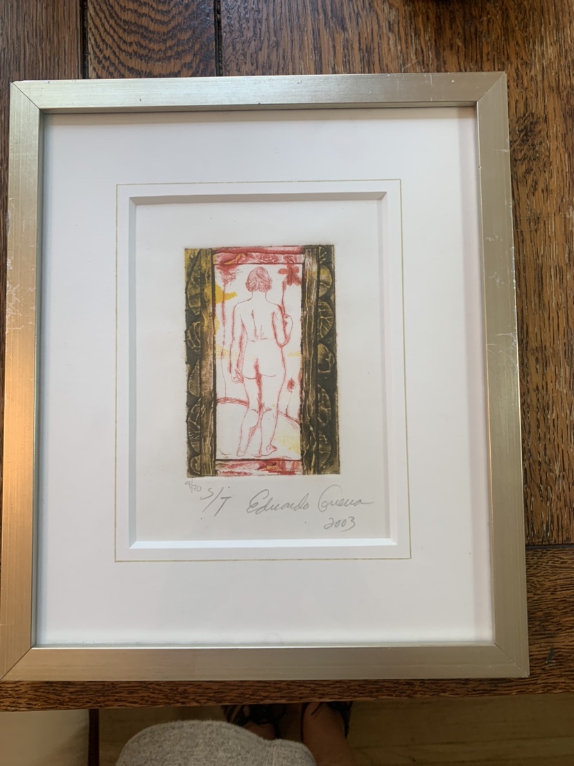 Original Lithograph by Eduardo Guerra