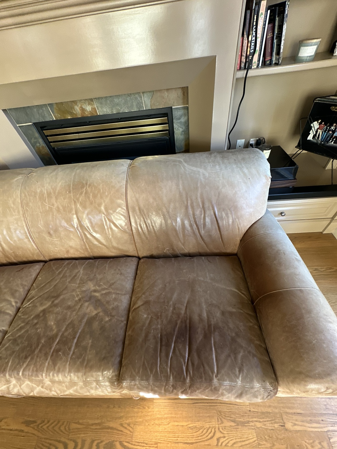 Leather Couch - photo 4