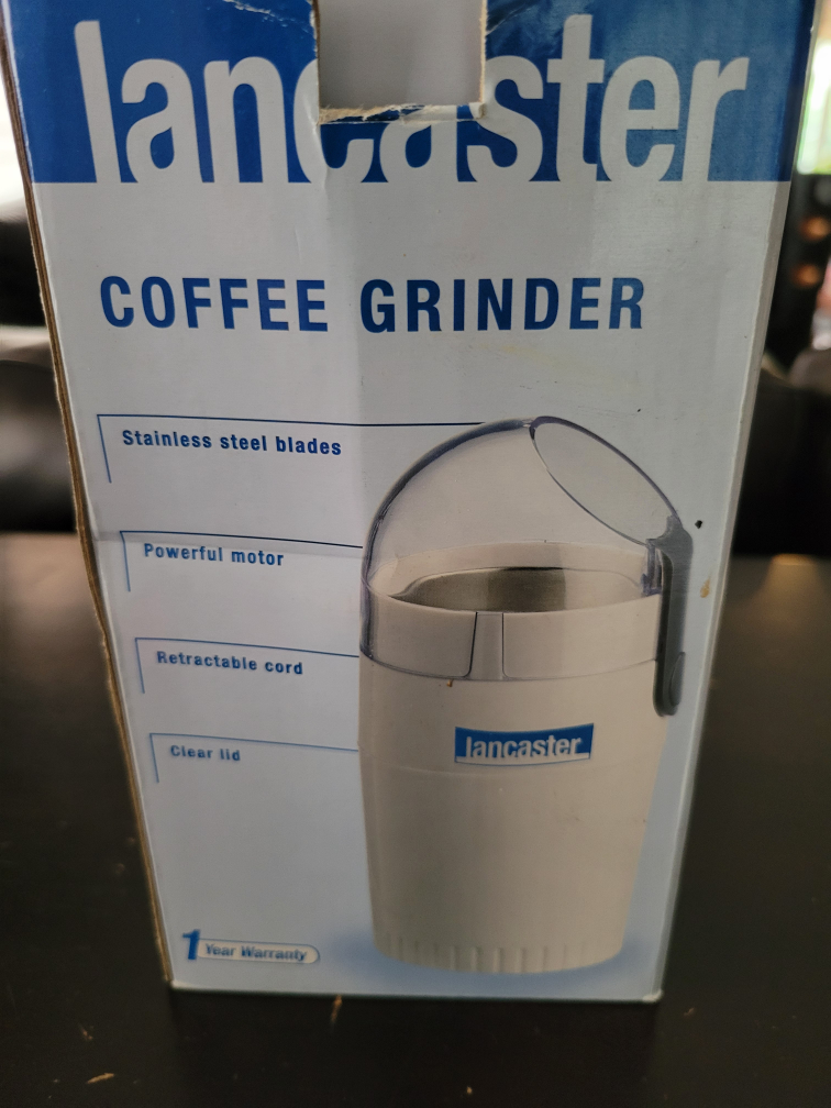 Coffee/spice grinder