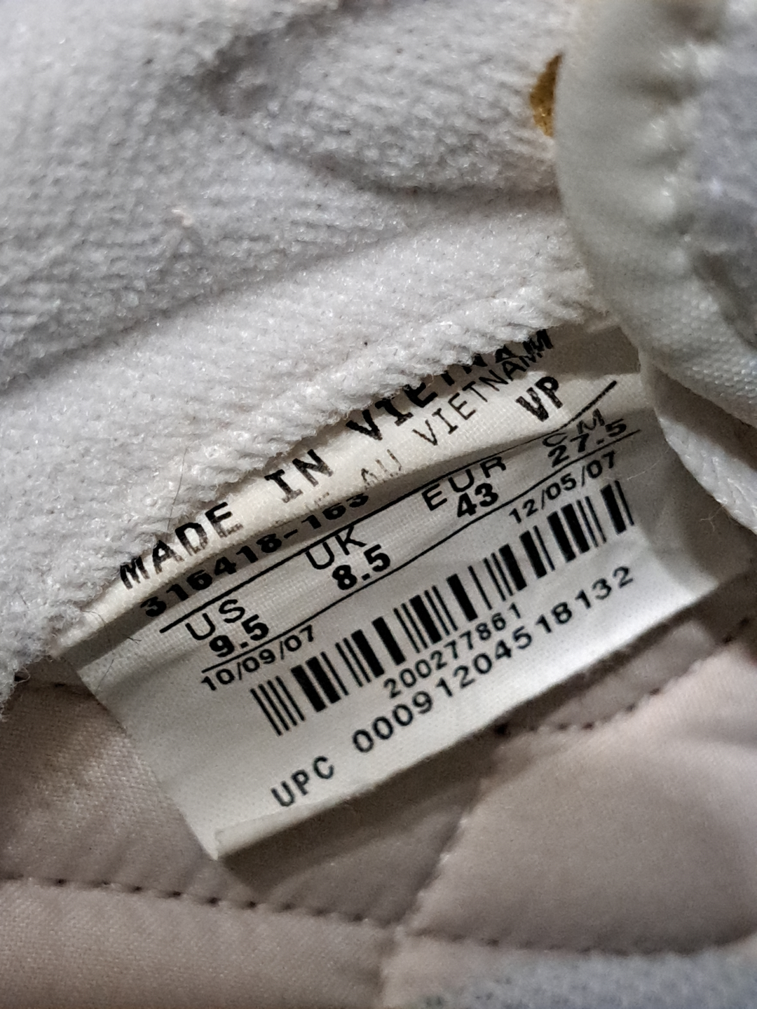 Nike Cortez Leather Sneakers Sz 9.5 Mens image indicator(3)