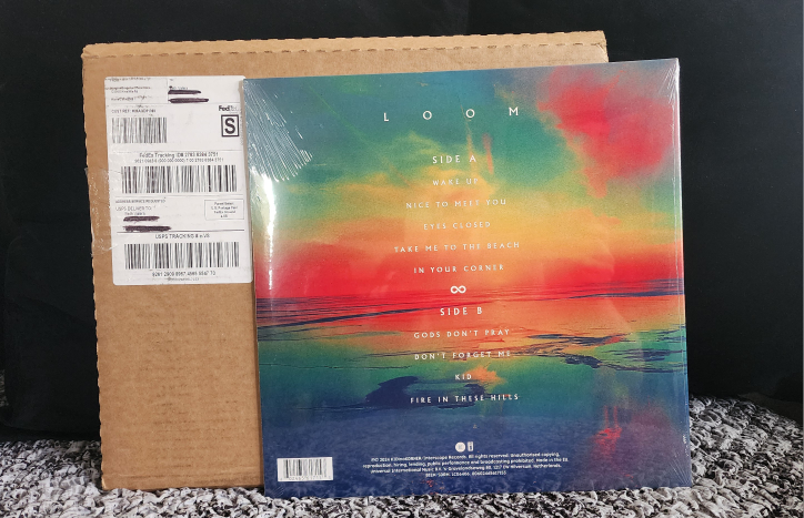 Imagine Dragons Loom Orange Exclusive Vinyl - photo 4