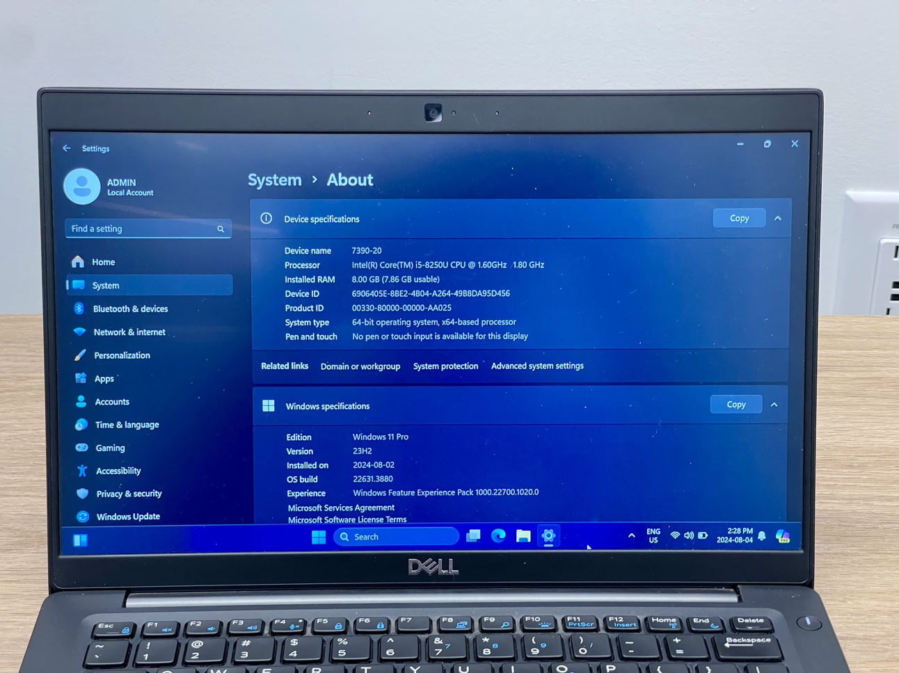 Dell Latitude 7390 Laptop image indicator(9)