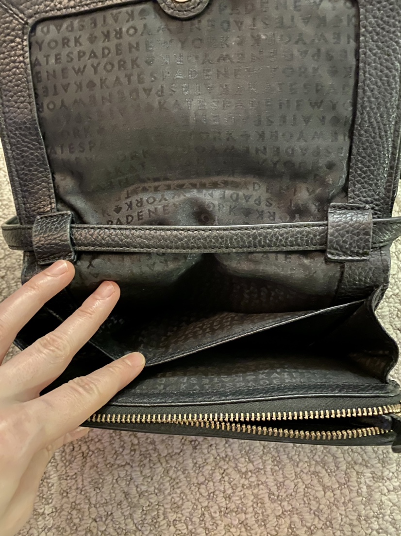 Kate Spade Black Pebbled Leather Crossbody Bag - photo 4