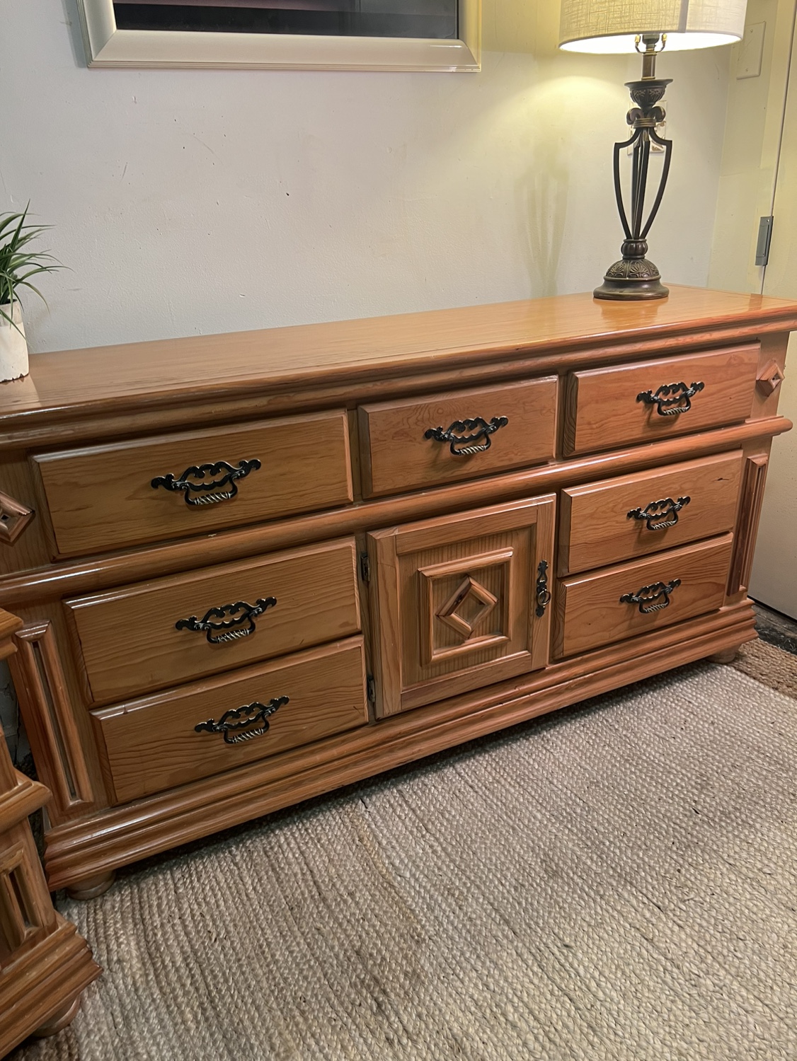 Wooden Dresser w/Two Nightstands - Delivery Available - photo 2