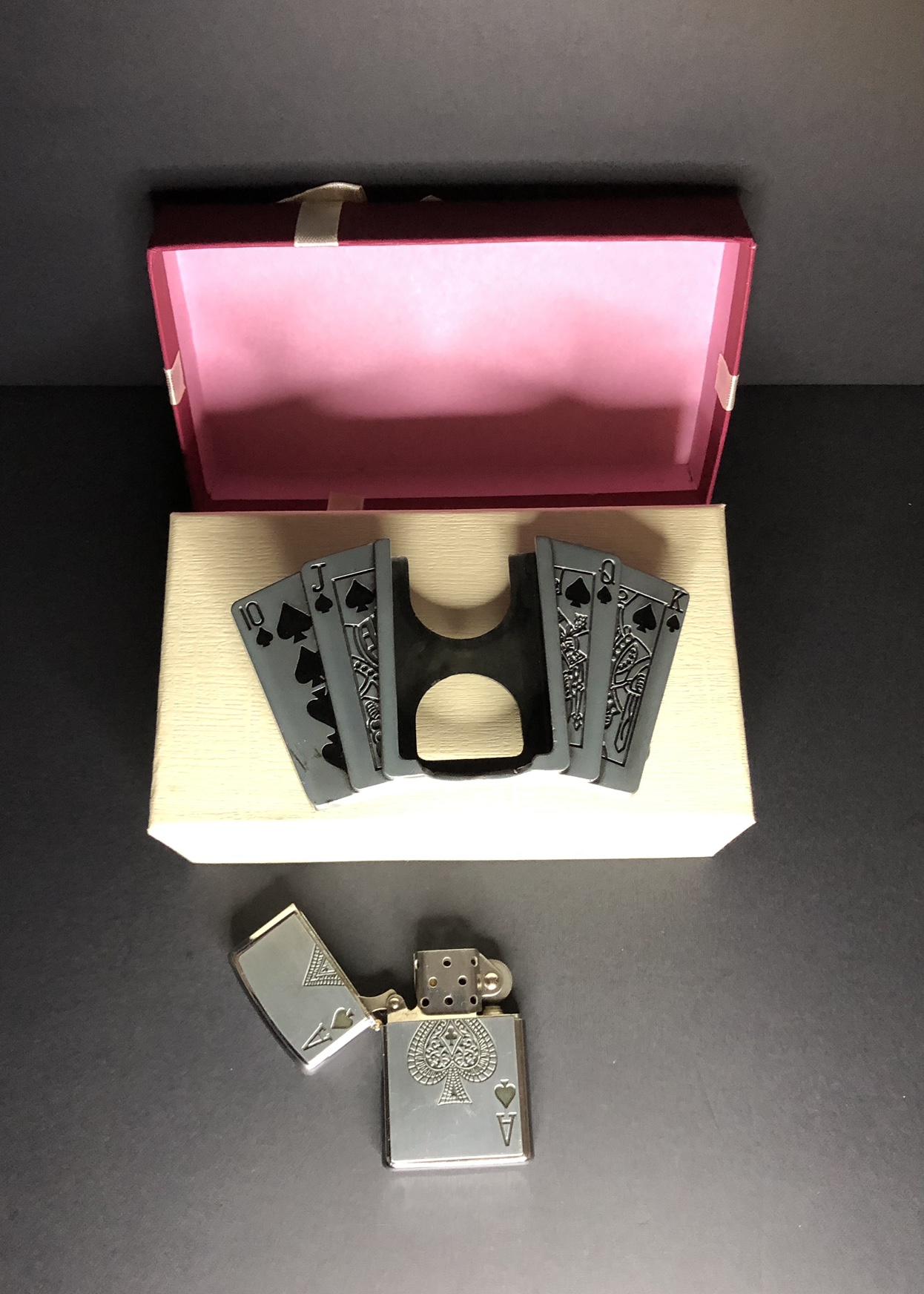 Royal Flush Lighter Belt buckle. Hidden stash collection - photo 5