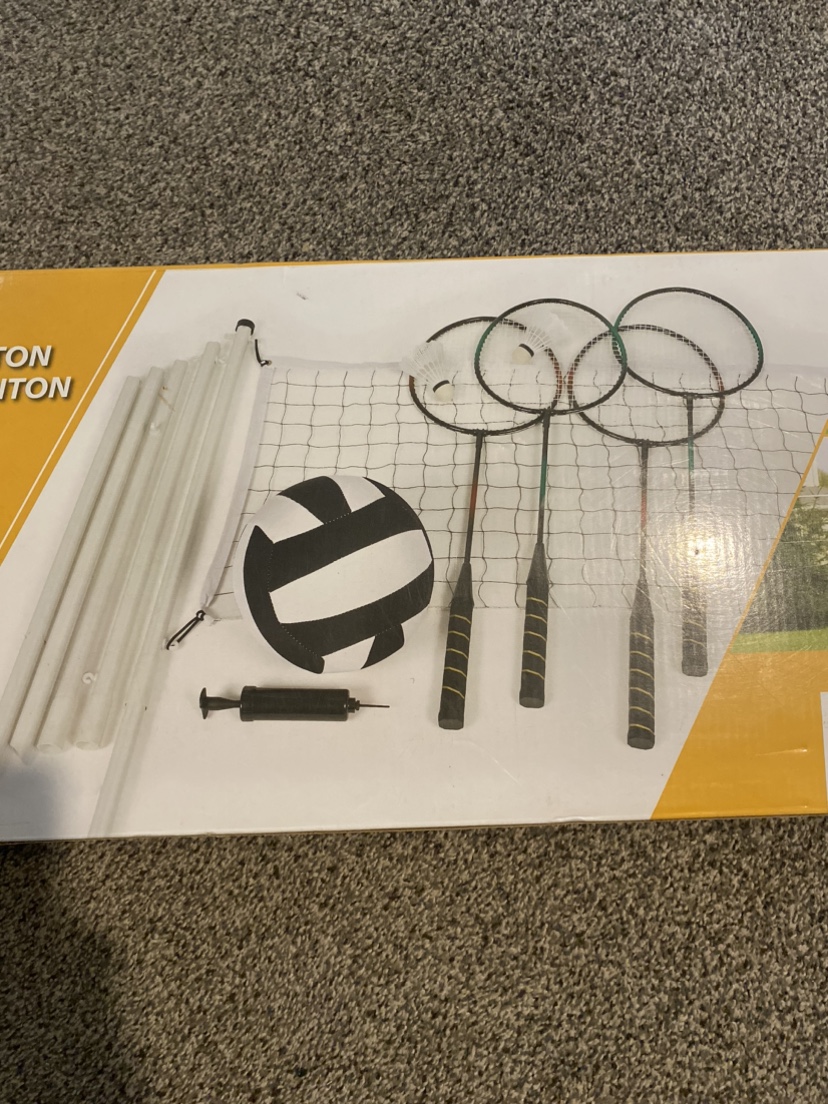 Badminton Set with net