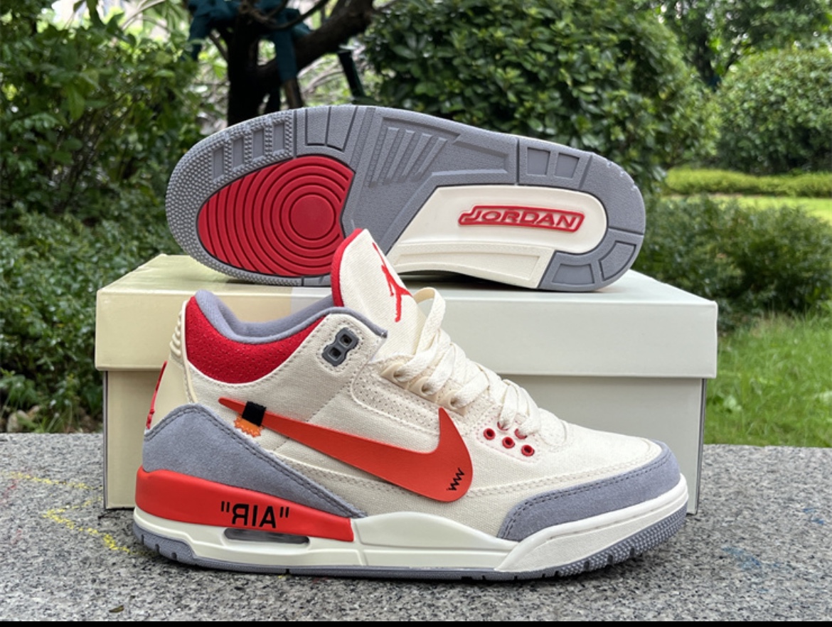 Off-White - Retro Air Jordan 3 - Size 11 - photo 3