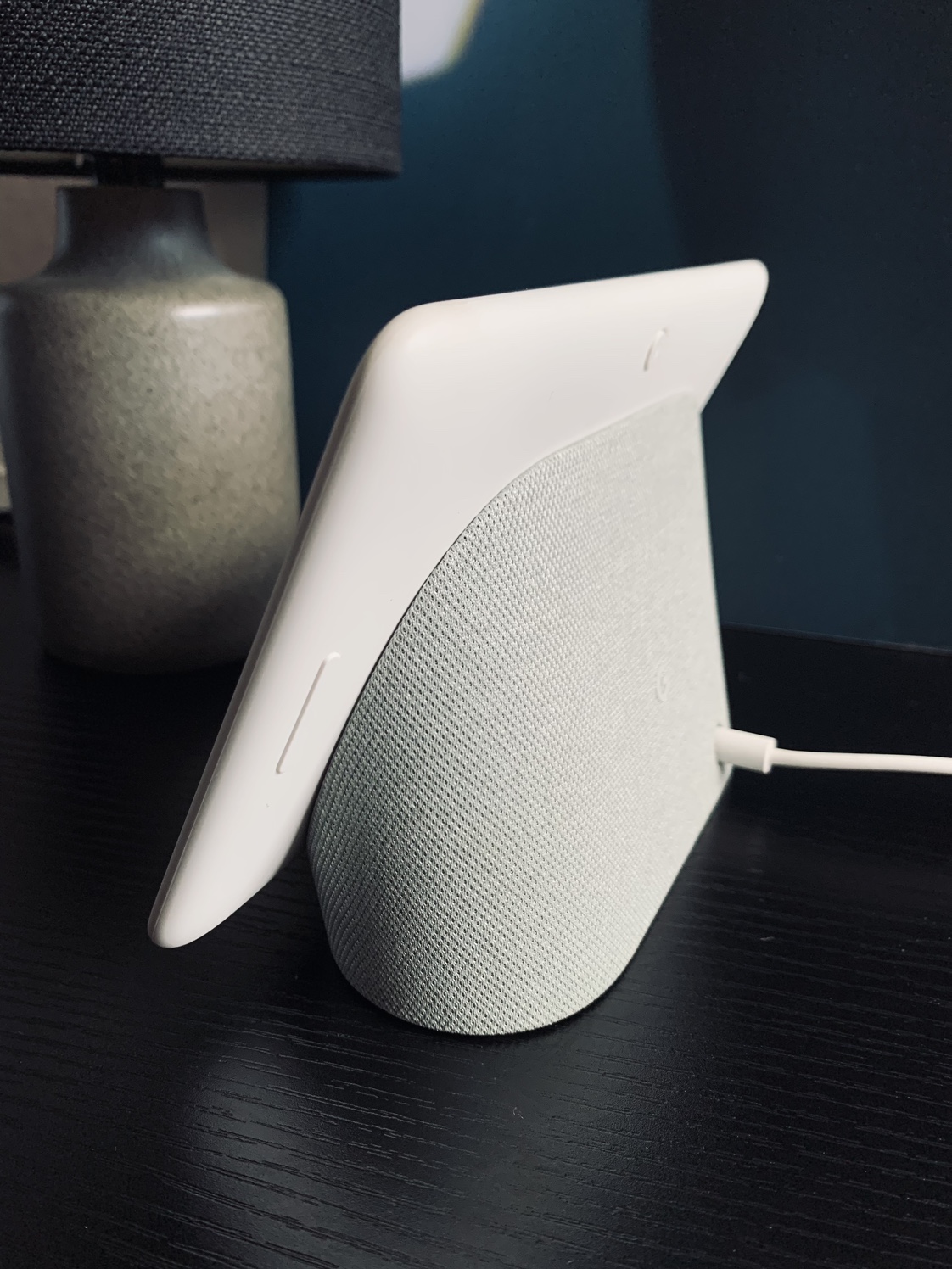 *LIKE NEW*Google Nest Hub Smart Display-Chalk image indicator(4)