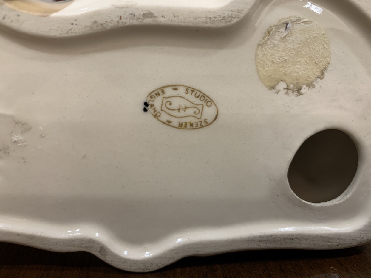 Vintage Szeiler Ceramic Cow image indicator(10)