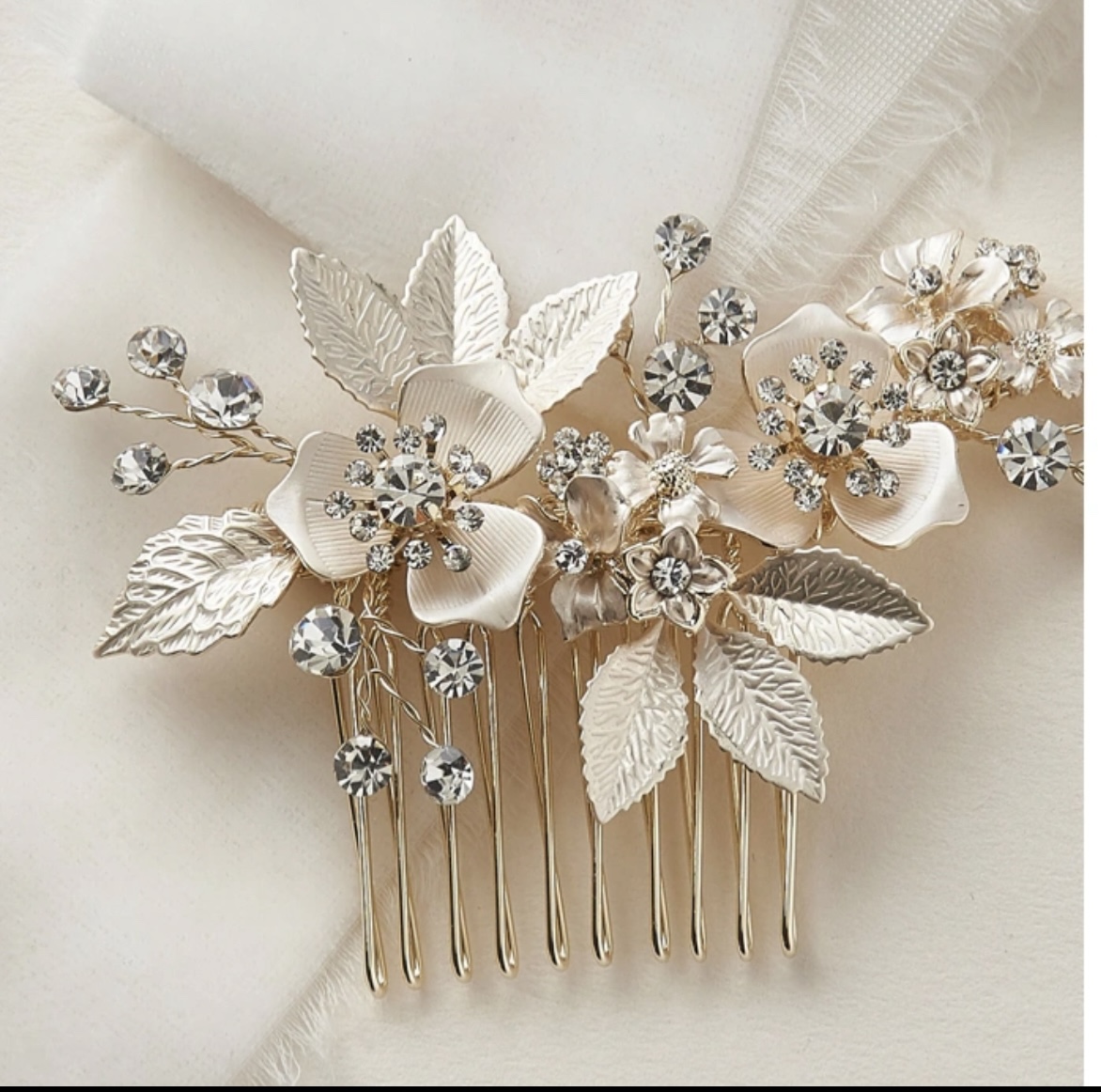 Floral Hair Comb image indicator(2)