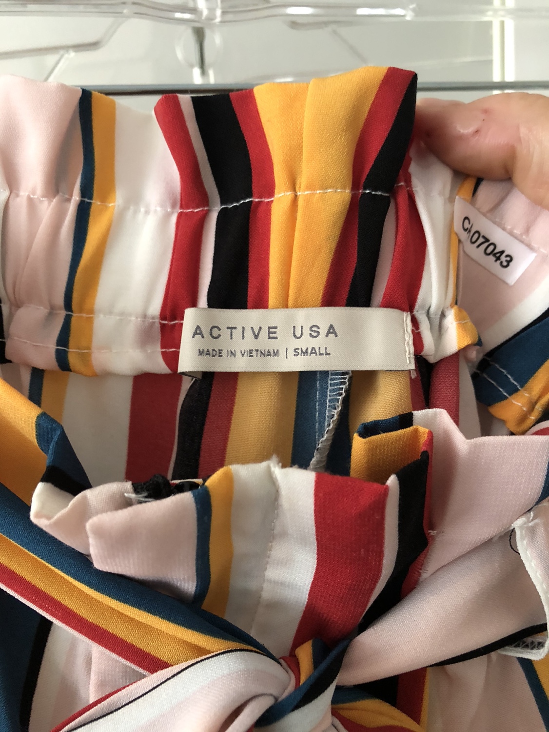 Striped Colourful Wide Leg Pants image indicator(3)