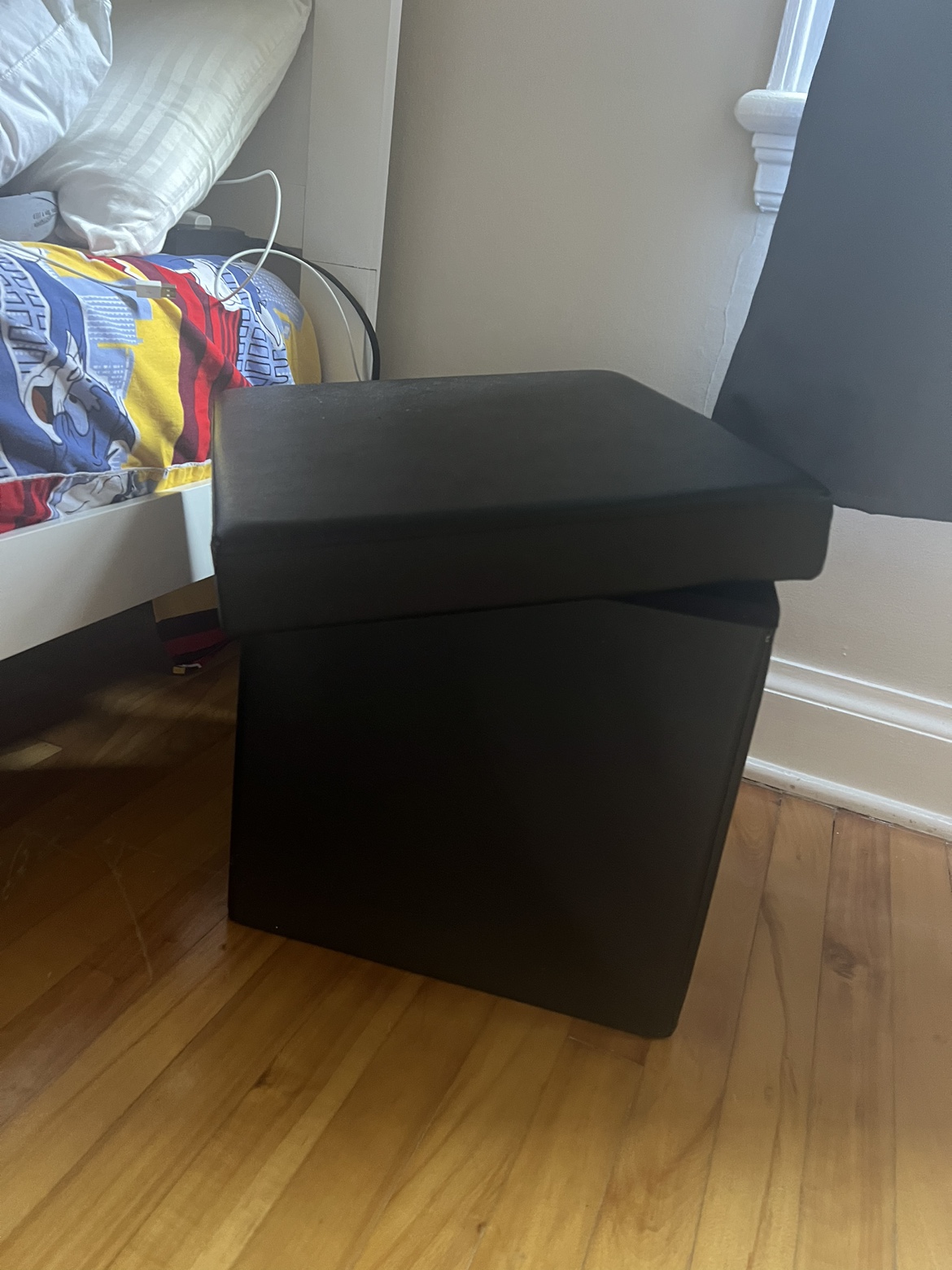 Black Storage Cube - photo 3