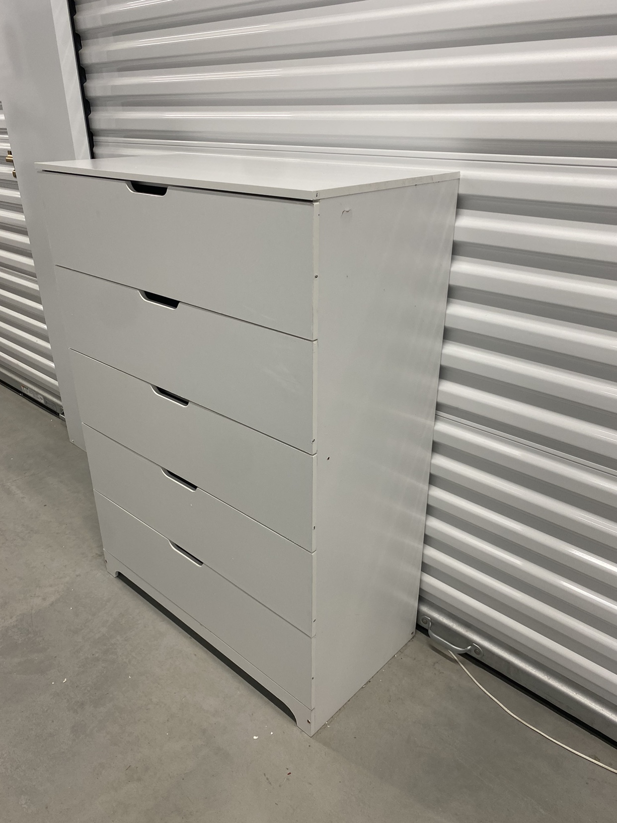 Brand New White 5 Drawer Dresser image indicator(10)