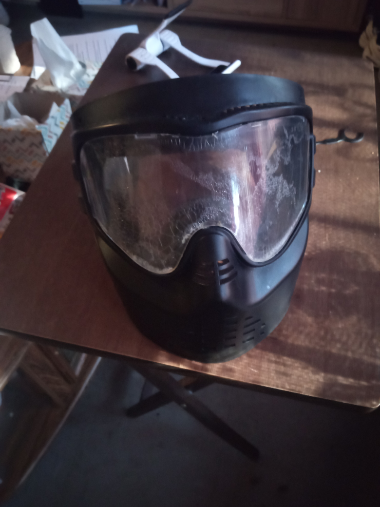 Black Paintball Goggles