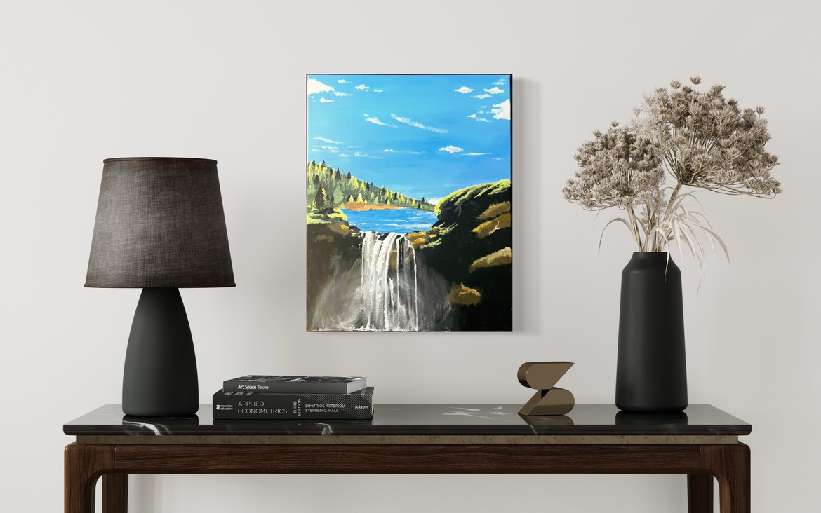 Waterfall Painting