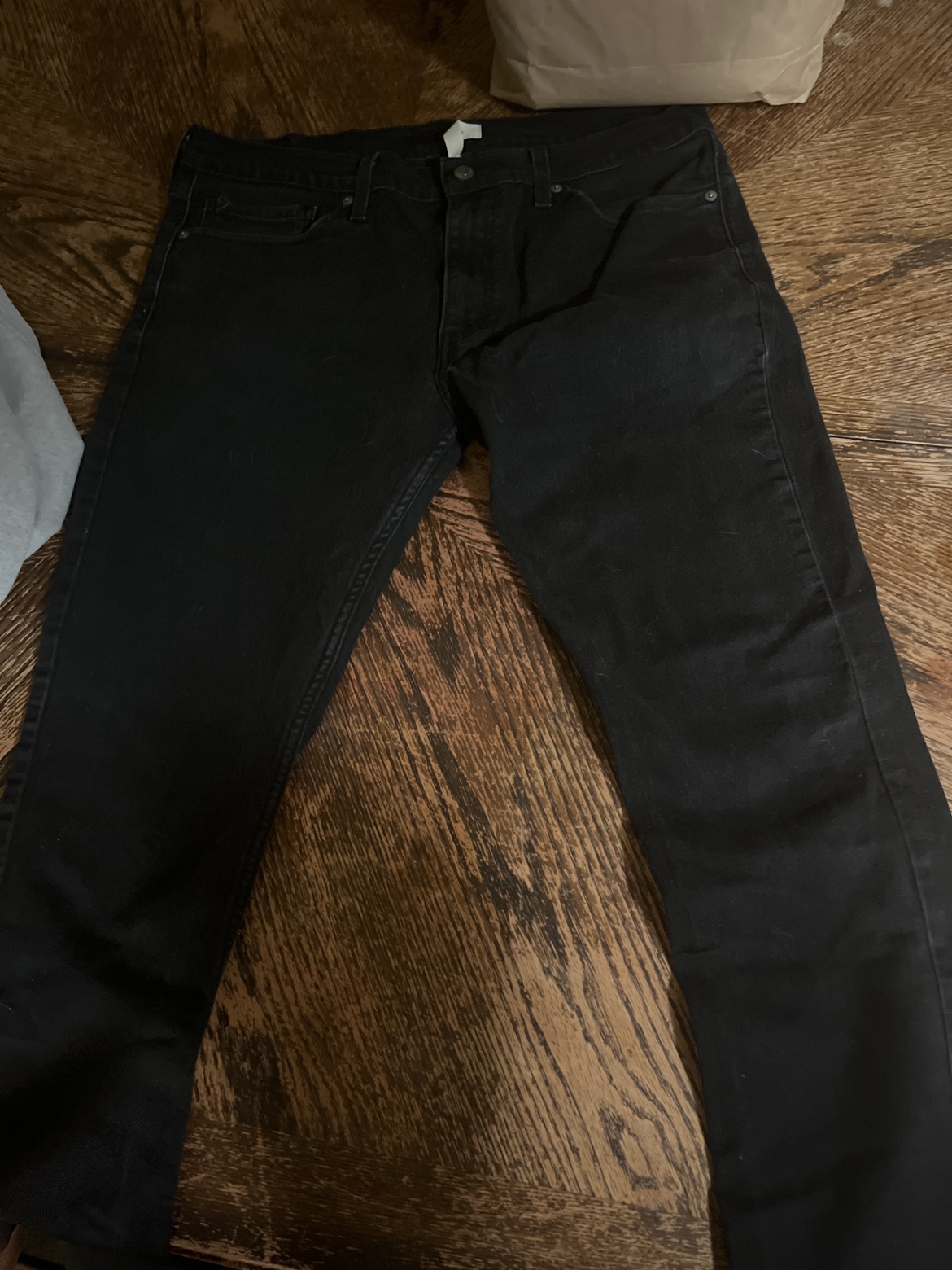 Slim Black Jeans #freecycle