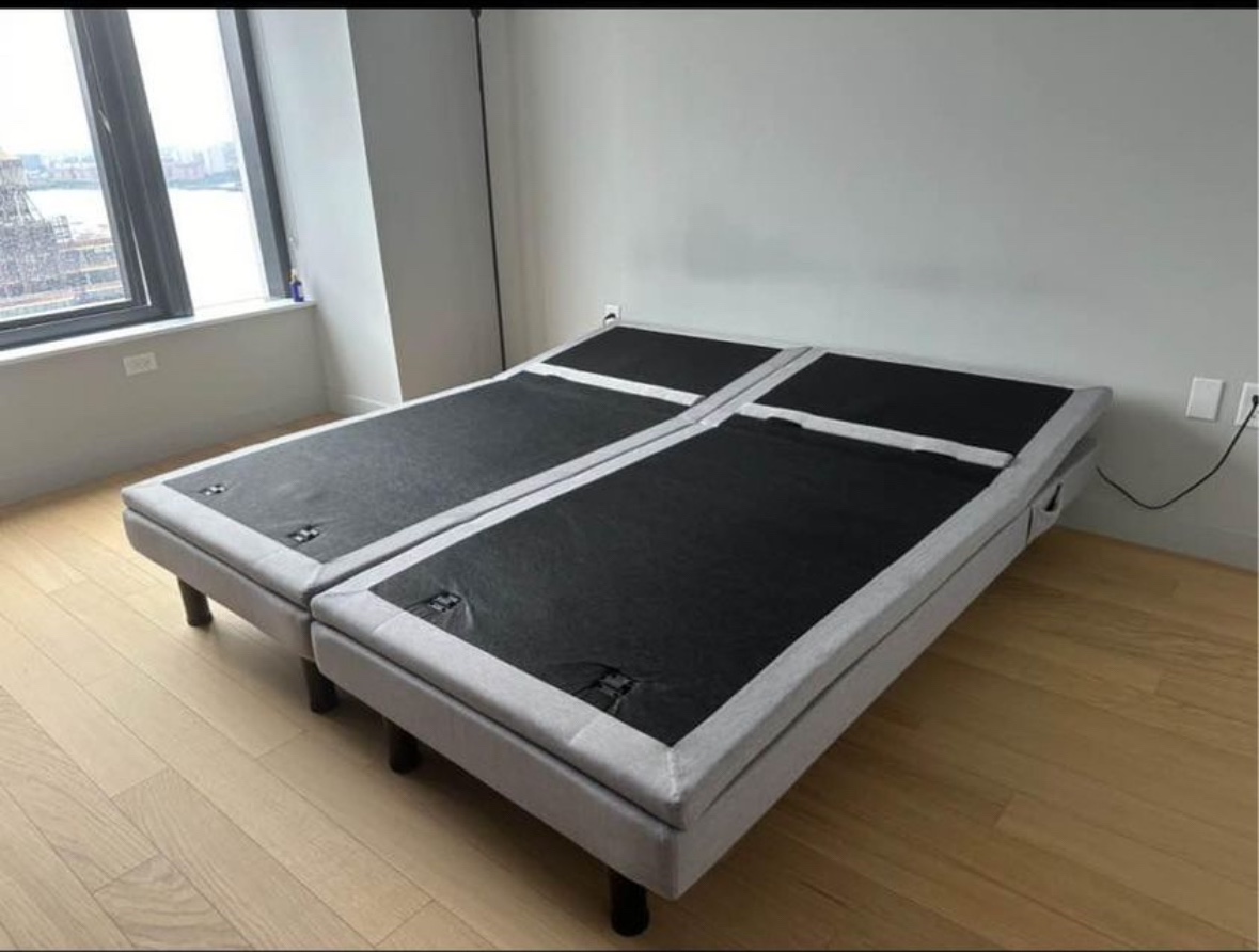Two Malouf S755 Adjustable bases Twin XL