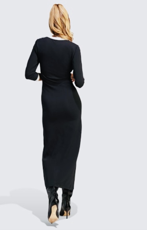 Adidas Black Maxi Dress -New - photo 2