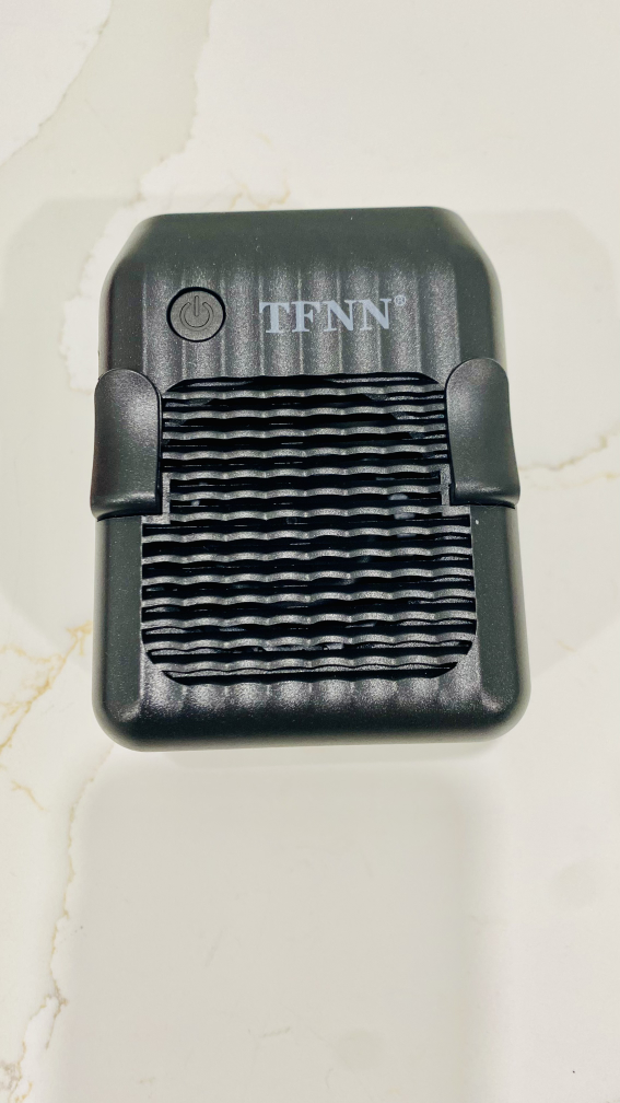 Portable waist and neck fan