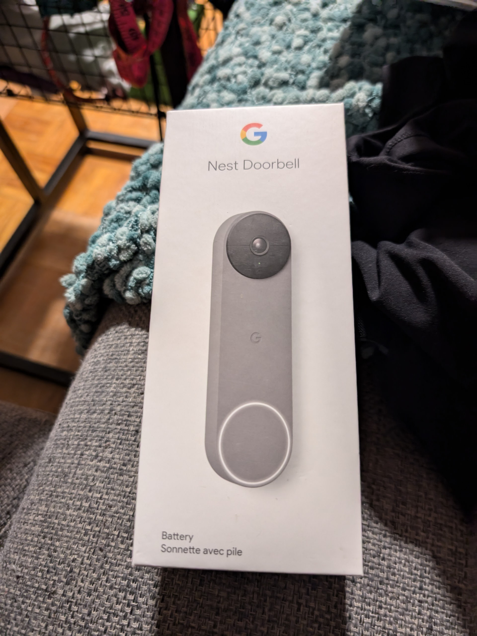 Google doorbell with camera battery thumbnail