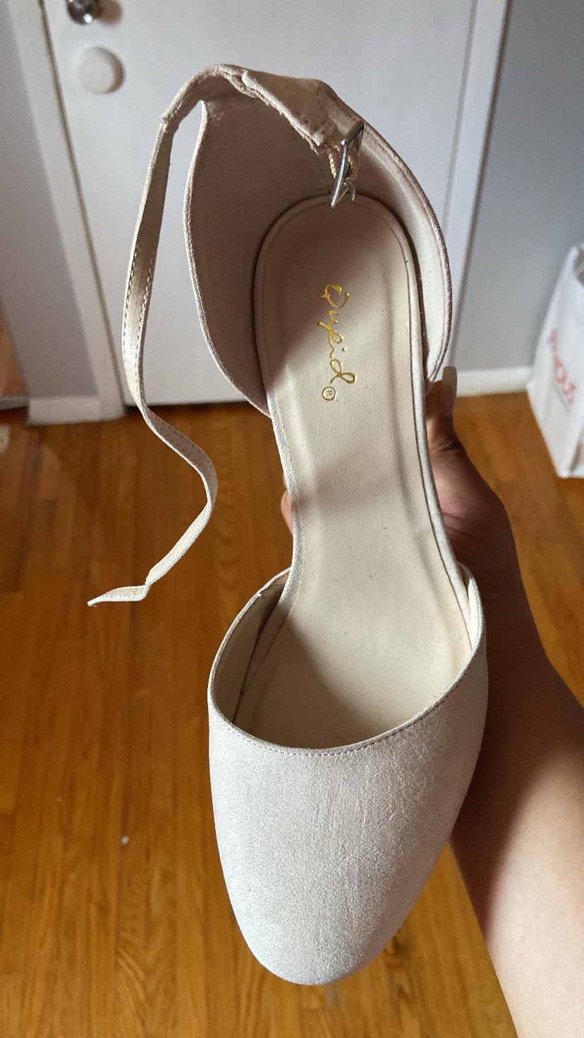 Beige Ankle Strap Heels image indicator(5)