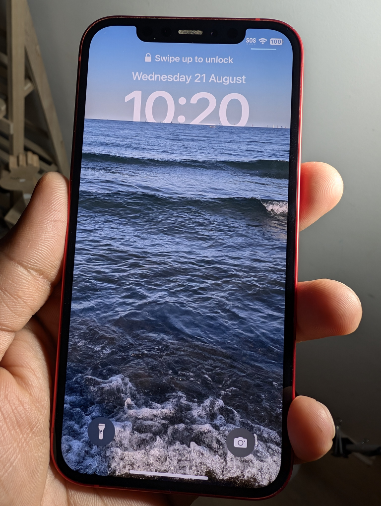 iPhone 12 (128 GB), Unlocked, Red Color