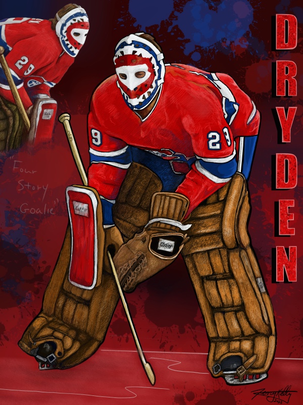 Ken Dryden Framed Print ! - photo 2