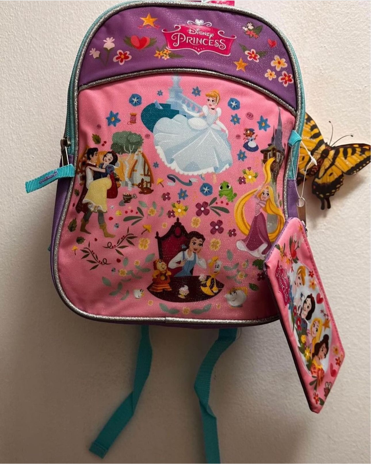 Backpack Disney Princess (Size:11 & 1/2  inches thumbnail