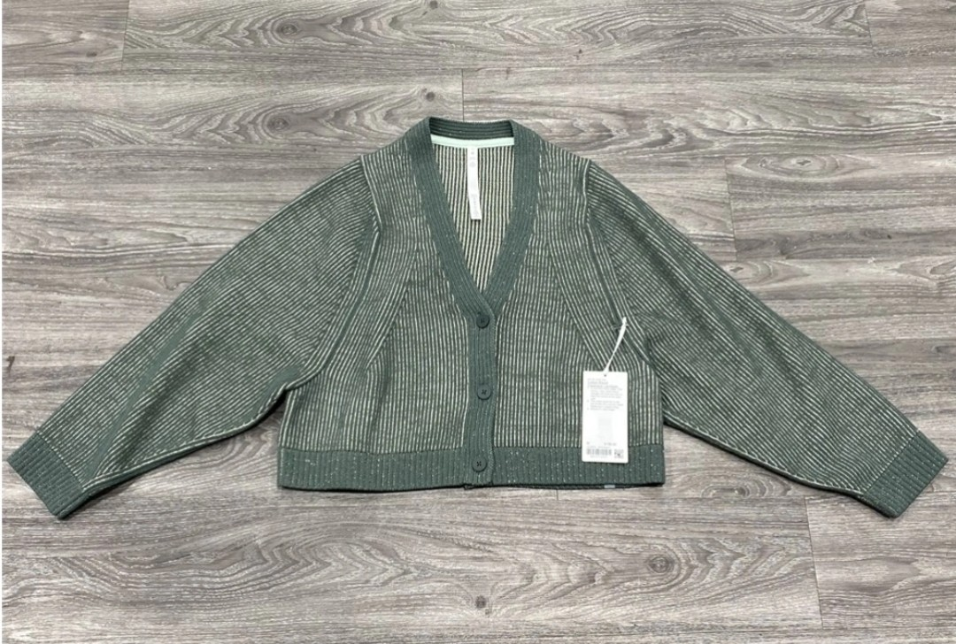 Lululemon Knit Cardigan. new with tag