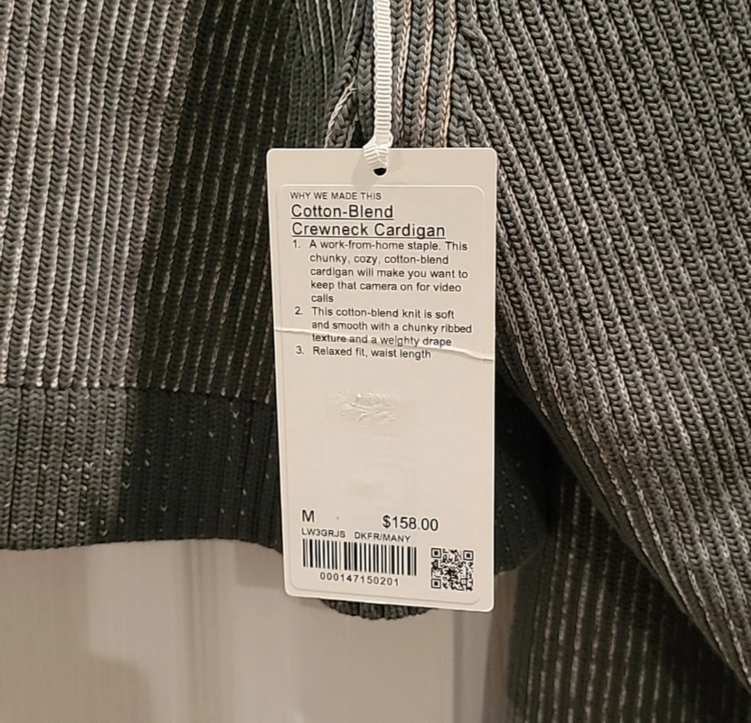 Lululemon Knit Cardigan. new with tag - photo 4