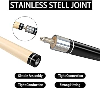AMAZING DEAL!!  Quality Maple 2 Piece Pool Cue - photo 4