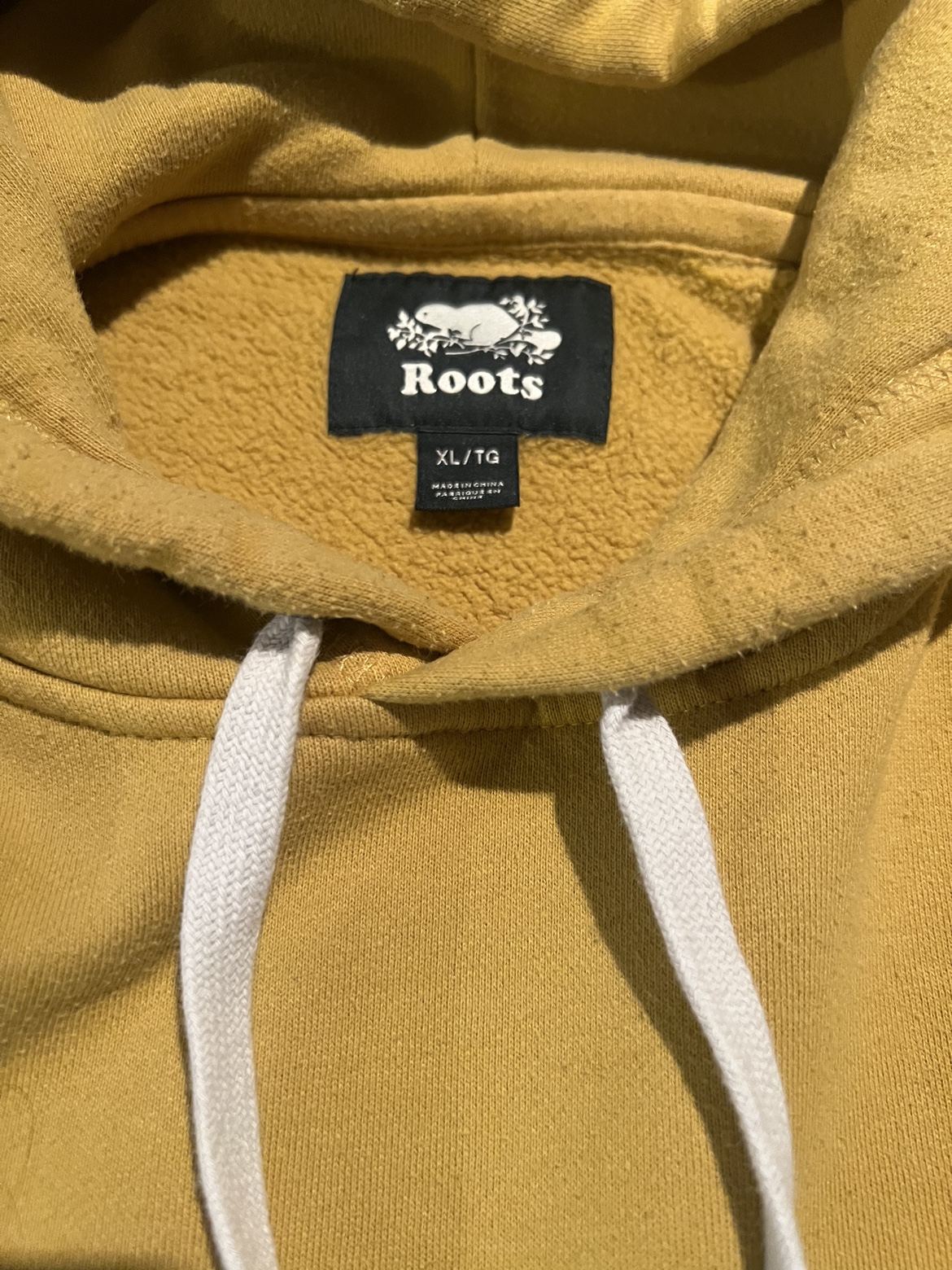 Roots Yellow Hoodie - Size XL - photo 3