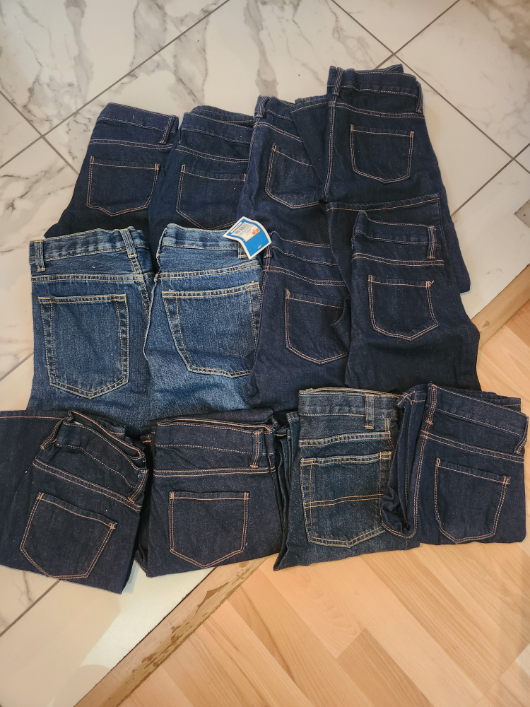 Boys Jeans 12 Pairs New!!Size 10, 11 and 12