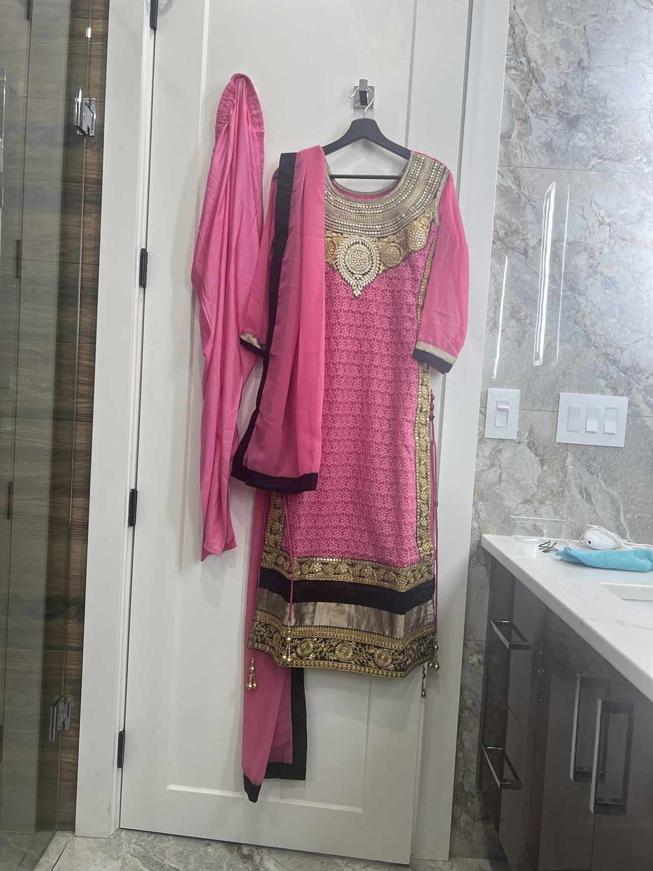 Pink suit with pajami