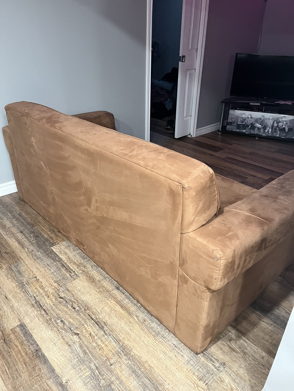 Brown 3 seater Sofa - photo 2