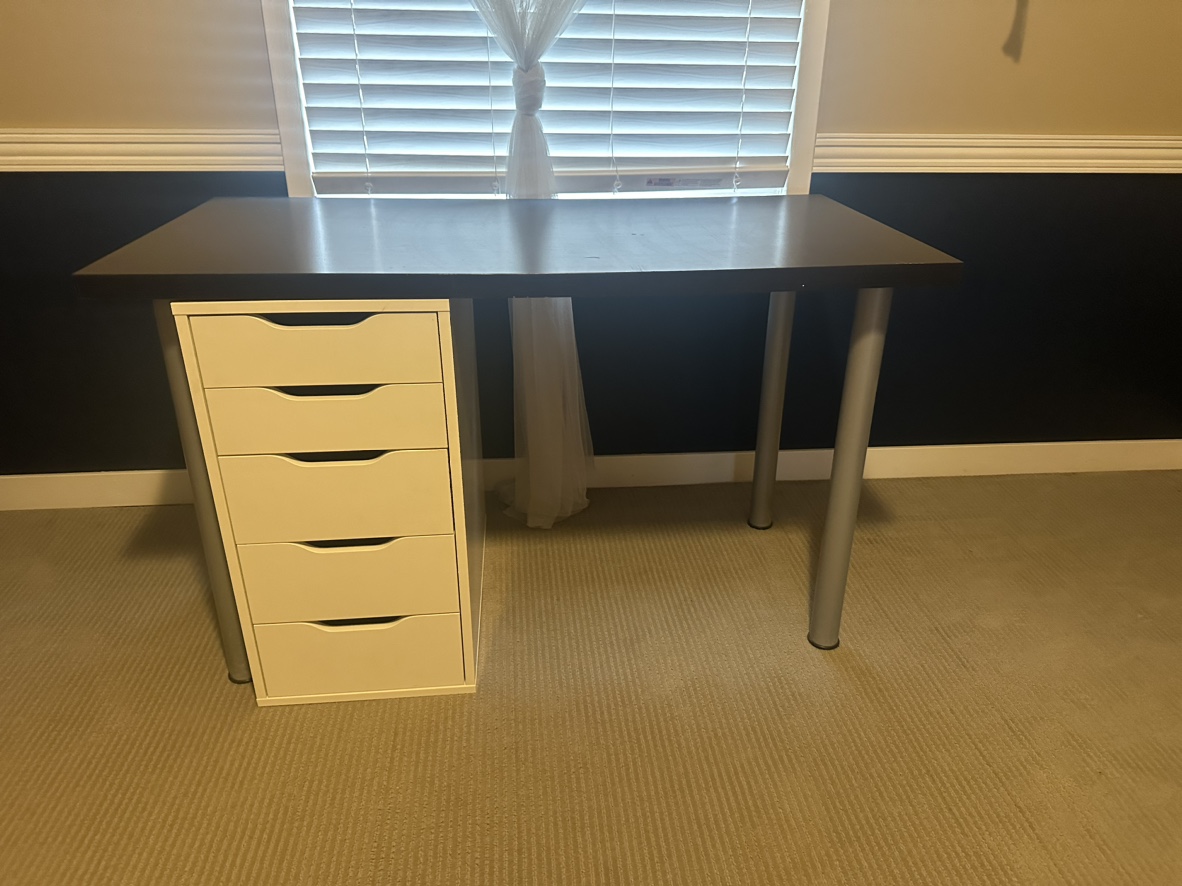 Table/Desk and Desk Drawers IKEA