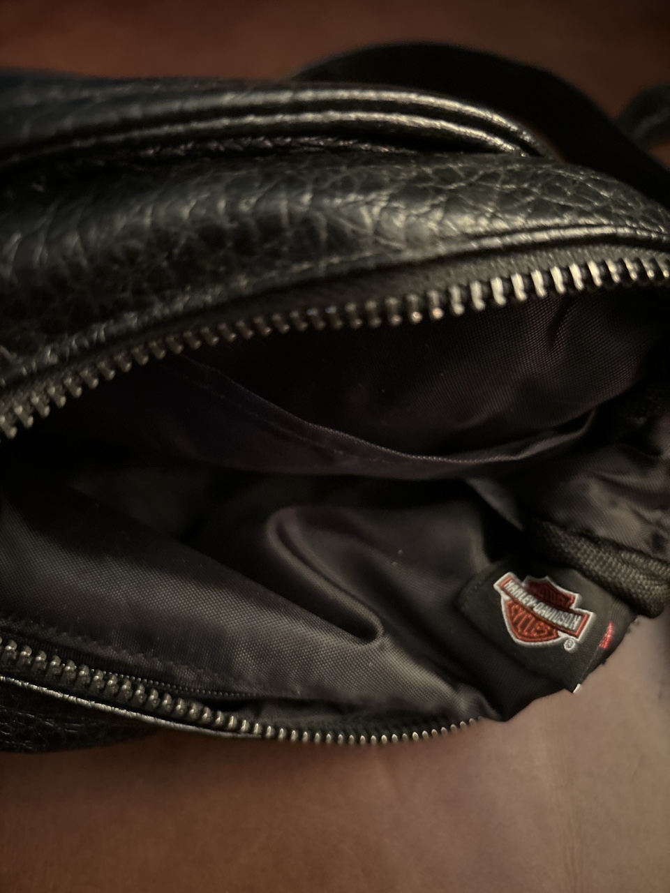 Harley Davidson Zippered Pouch thumbnail