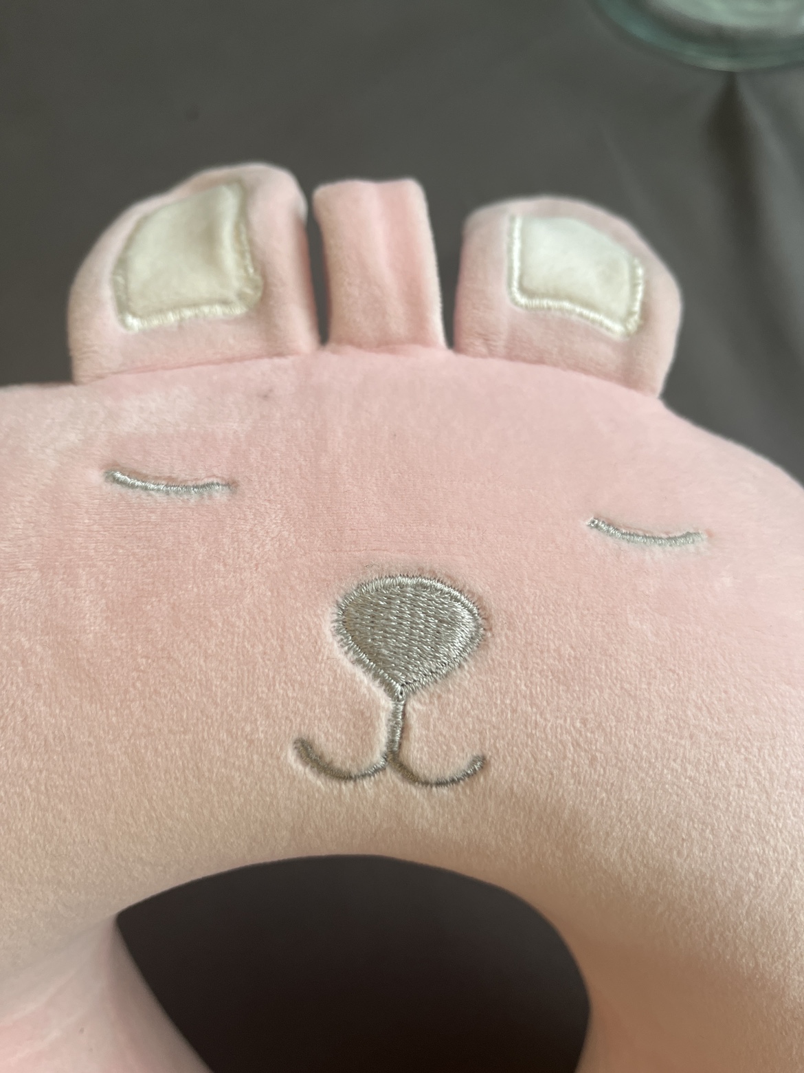 Pink Bunny Travel Pillow - photo 3