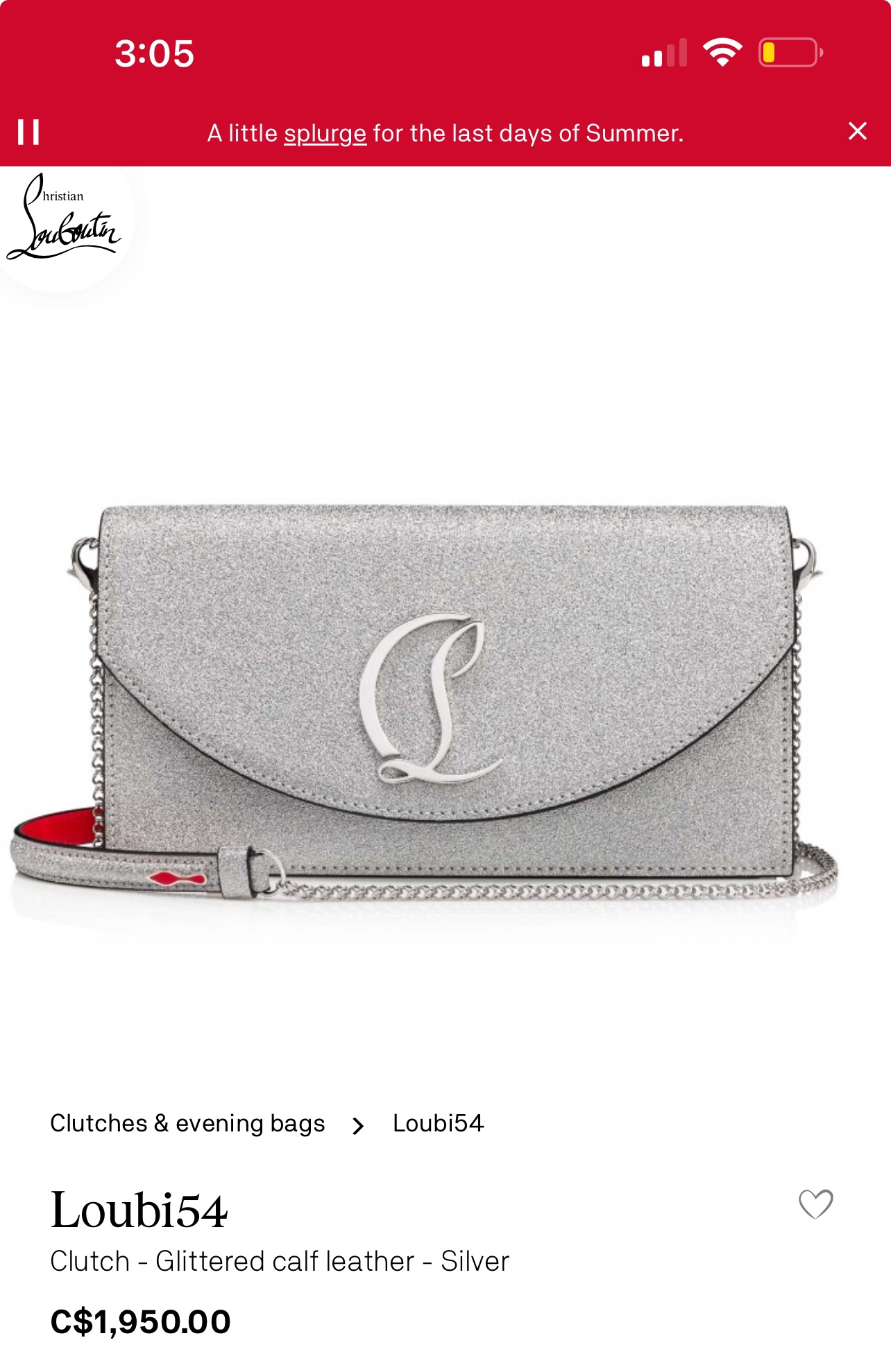 CHRISTIAN LOUBOUTIN
