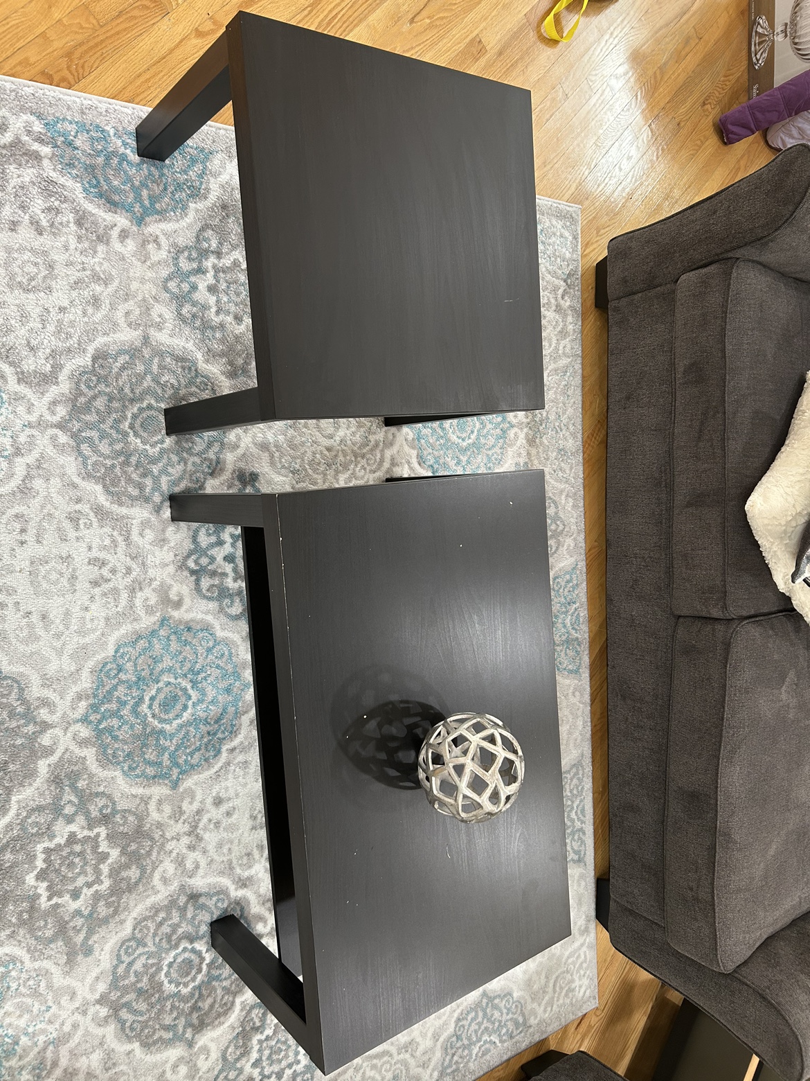 IKEA Lack coffee and side table set