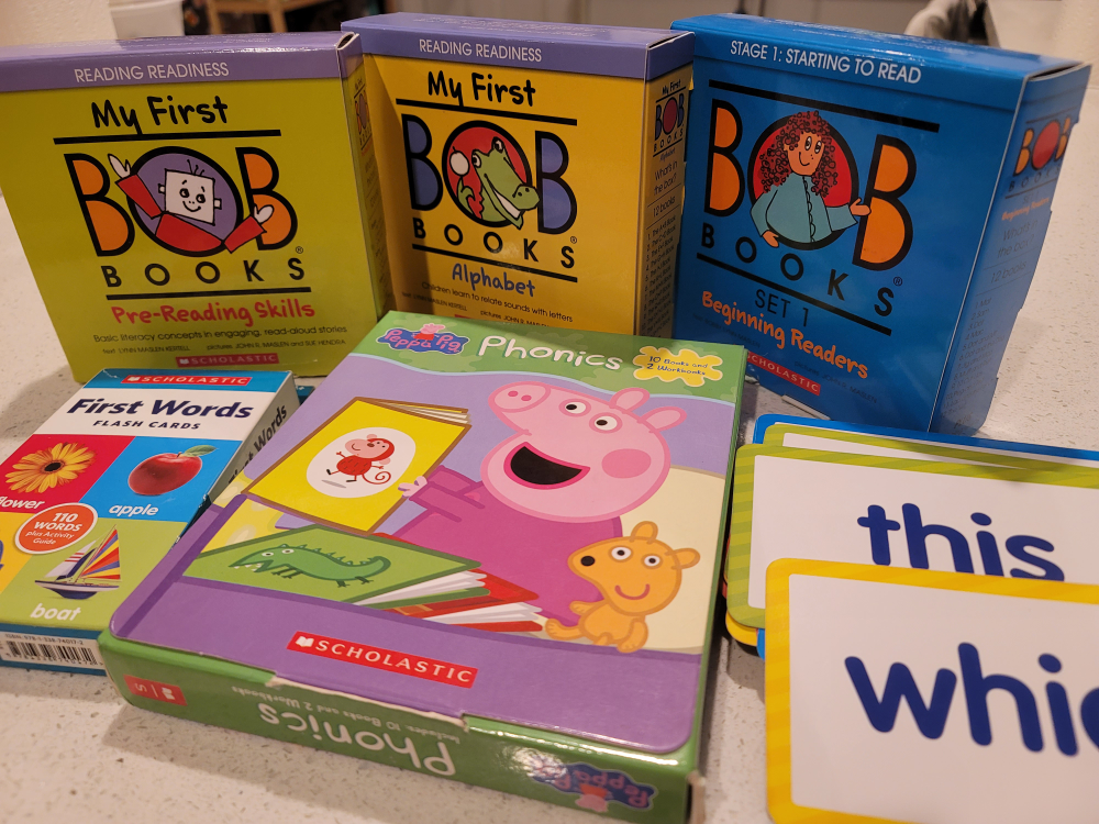 Kid Books - Bob Books, Peppa Pig Phonics + Sight words thumbnail